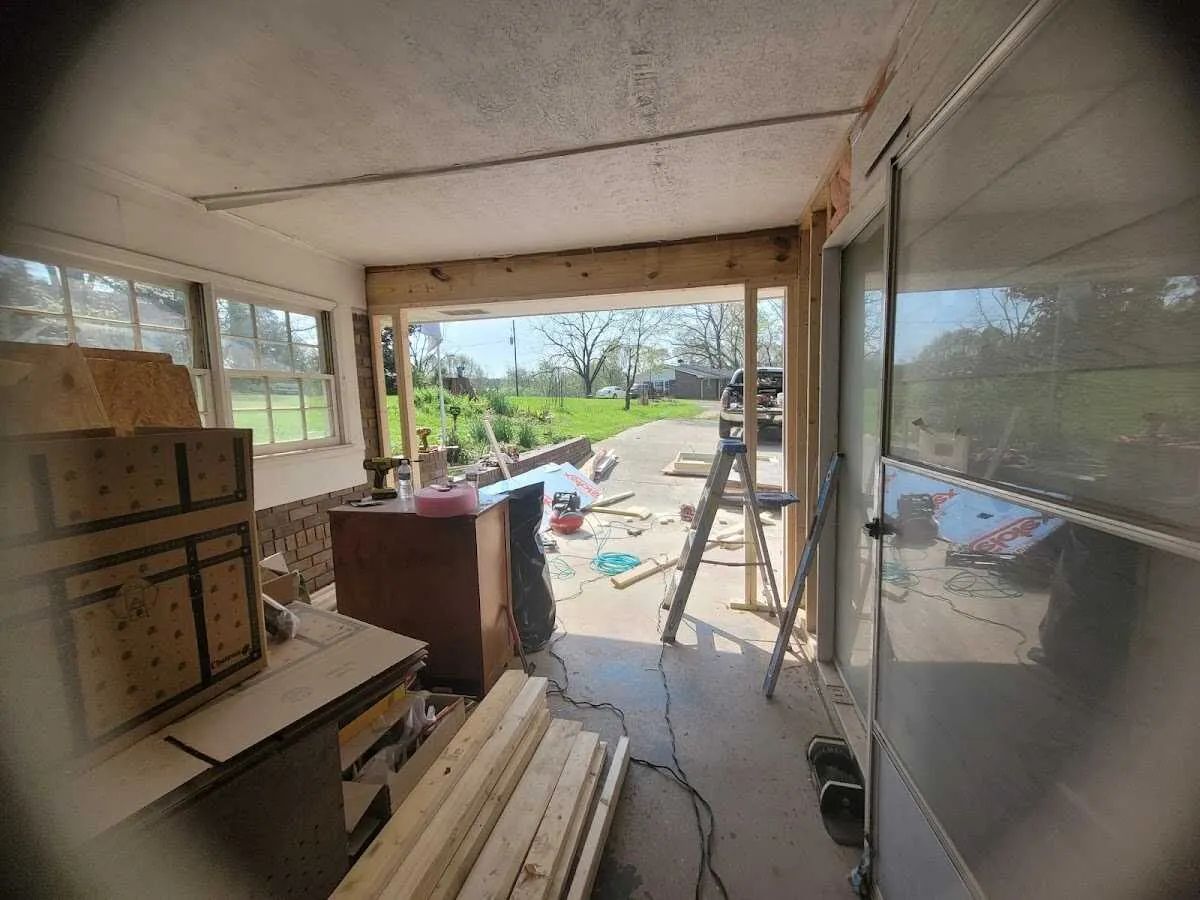 Air movers and dehumidifier for Water Mitigation Services in Rockwood